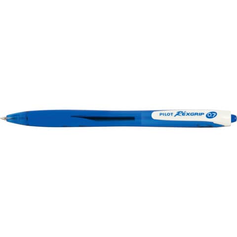 Penna a sfera ecologica Pilot Rexgrip Begreen - 0,7 mm - Tratto F blu - 040016